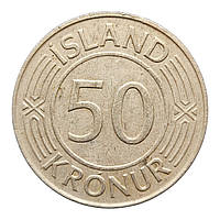 Ісландія 50 крон, 1975