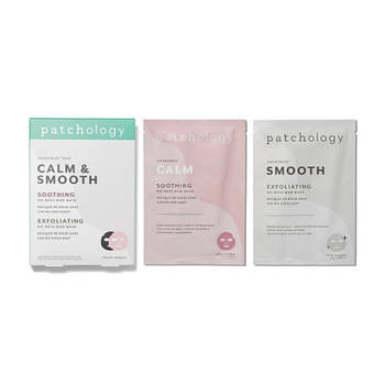 Дуо масок Оновлююча + Заспокійлива Patchology SmartMud Duo - Smooth + Calm