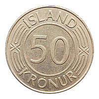 Ісландія 50 крон, 1974