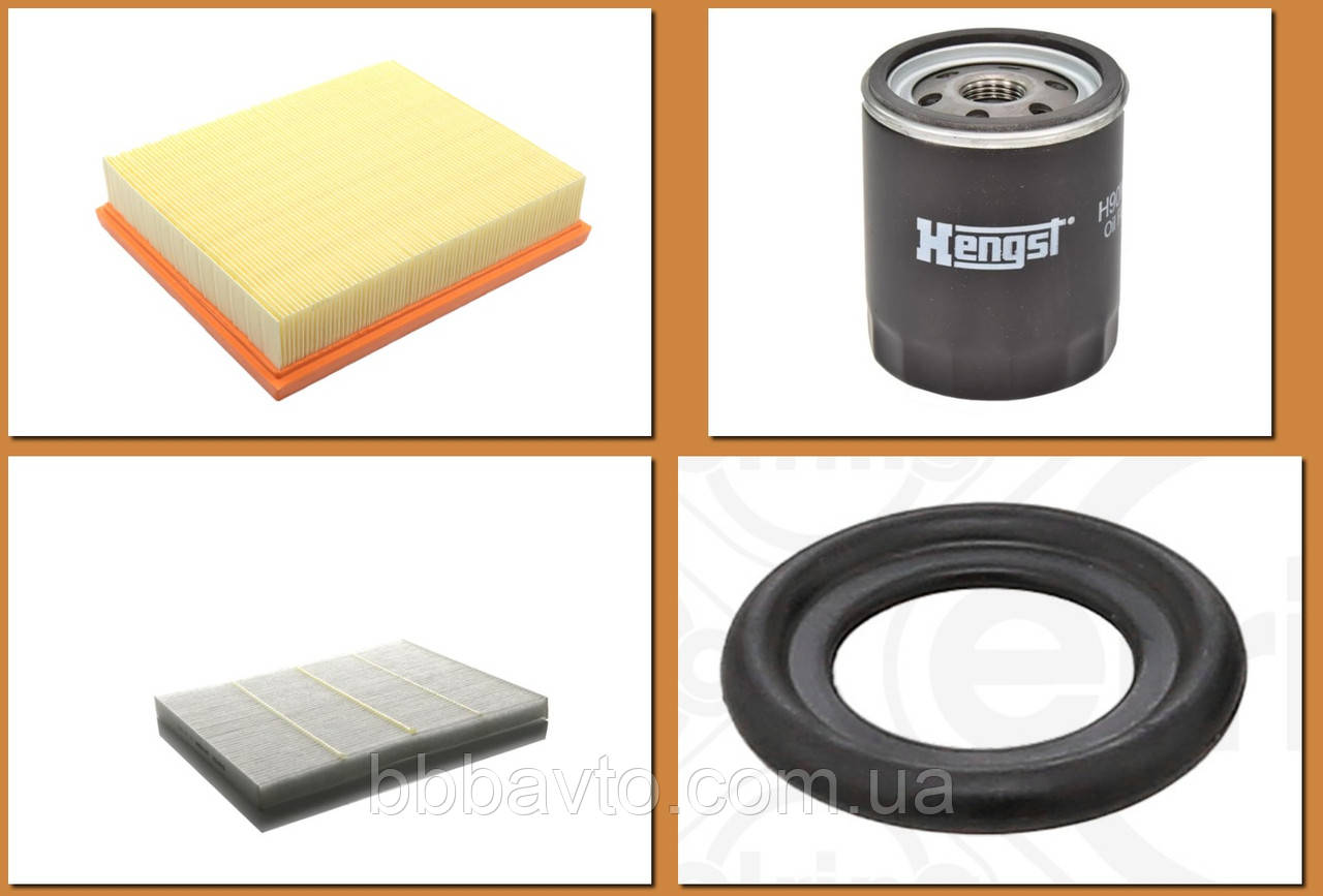 Набір автомобыльних фільтрів Для ТО  Ford Fusion USA 2.5 2013-2019 (SHAFER 3 шт), фото 1