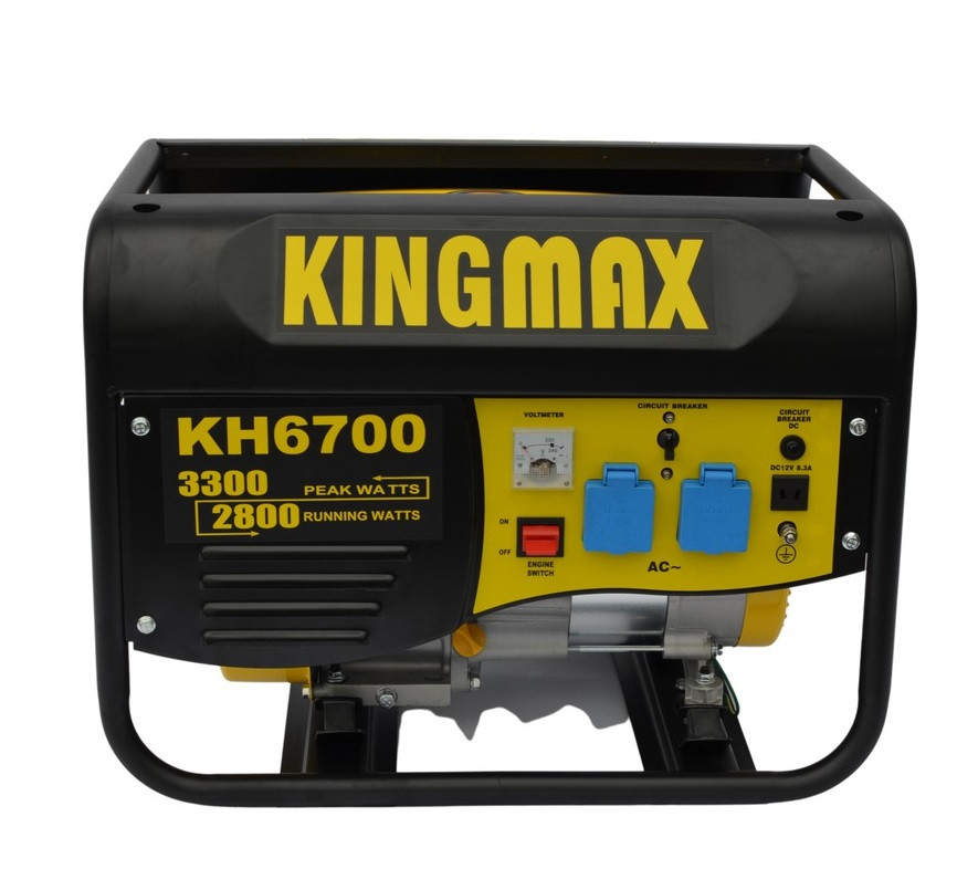 Генератор бензиновий 3,3 кВт KingMax KH6700, фото 1