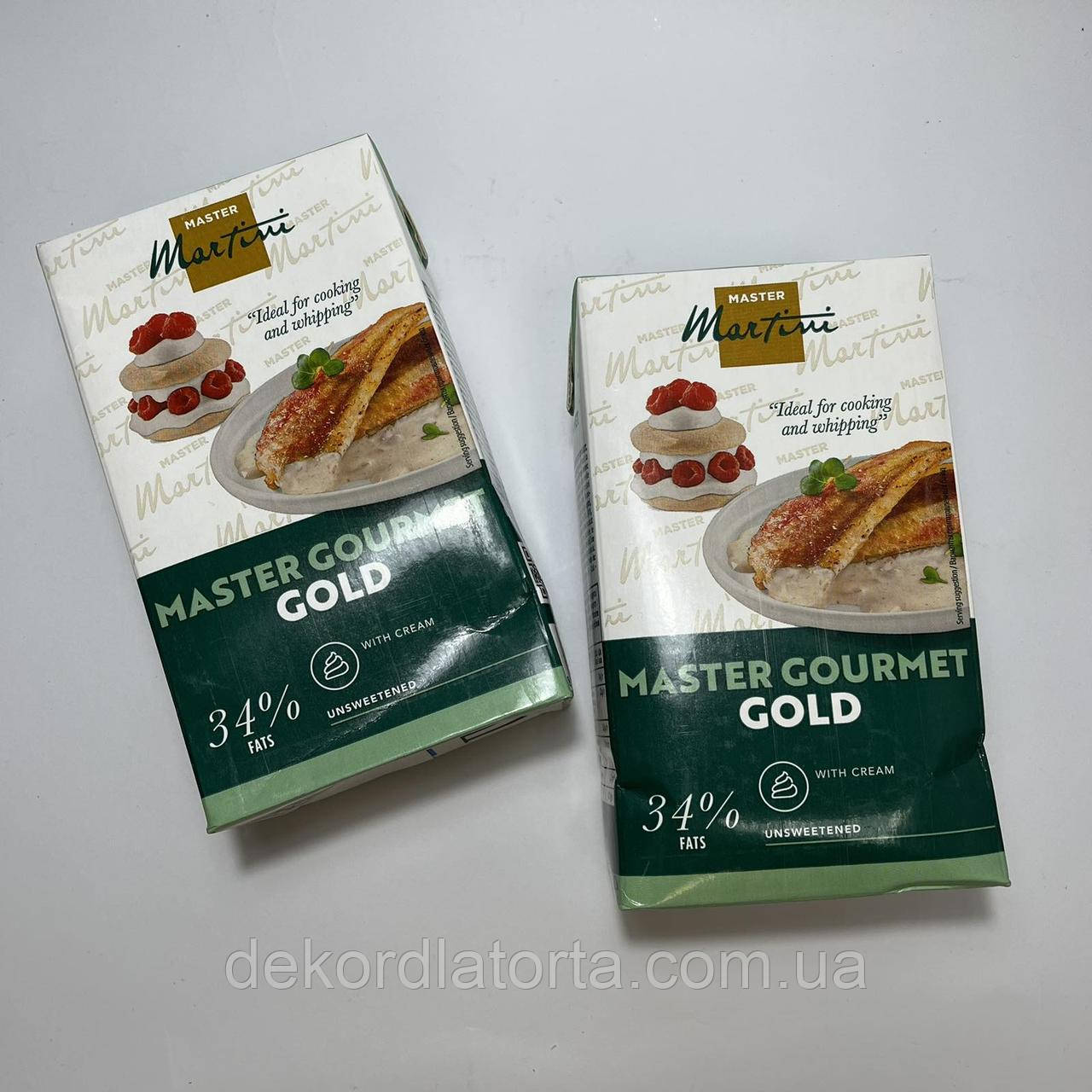 Вершки кондитерські Майстер Гурме Голд 34% Master Martini