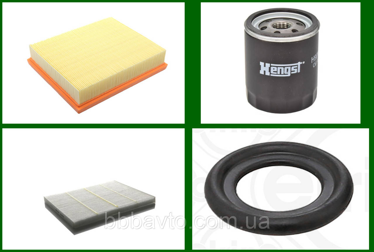 Набір фільтрів Для ТО Ford Fusion (C7) USA 2.0L EcoBoost  2017 (SHAFER 3 шт), фото 1