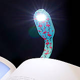 Закладка-ліхтарик FLEXILIGHT Rechargeable серії «Класика» — ФЛАМІНГО, фото 7