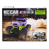 Автомобіль BIGFOOT OFF-ROAD з р/к – VIOLET (1:16, 27 МГц (MHz)), фото 5