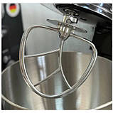 Міксер 3200 Вт Rainberg міксер планетарний рейнберг кухонний комбайн 5 л з насадками, фото 9