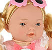 Функціональна лялька для дівчинки Красуня з шовковистим волоссям м'яке тіло реалістична деталізація звук, фото 5