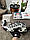Чоловічі кросівки Nike Air Max Plus Drift White Black, кеди Найк білі гума текстиль водовід. Чоловіче взуття, фото 3