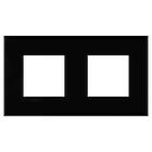 Рамка 2-постова 90х160мм чорна [4402904] Avanti ДКС