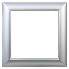 Рамка з супорт 1-постова 63,5х63,5х7мм з каркасом для In-Liner Front, Aero срібляста [4404912] Avanti ДКС