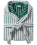 УЦІНКА Махровий халат Lacoste з поясом 1159843438 (Зелений L/XL), фото 3