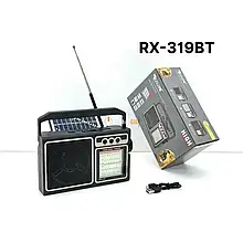 Радіоприймач сонячною панеллю Golon KB RX BT 319 SOLAR з Bluetooth і USB/SD YU227