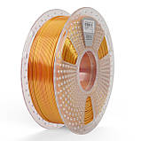 Пластик SUNLU Silk PLA+ Dual Color Red Gold, Reusable Spool v3, 1.75, 1кг, 205-230℃, Червоний Золотий філамент для 3Д-друку, фото 2