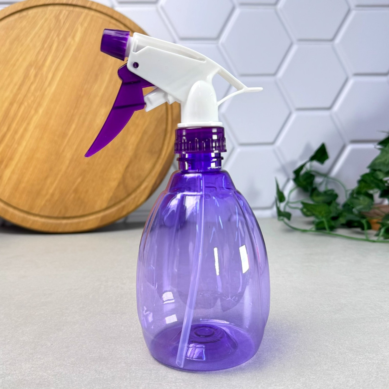 Пульверизатор для рослин пластиковий 0.45 л Прозорий