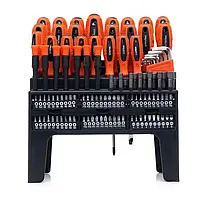 Набір інструментів викруток та біт 122 ел. Kraft & Dele KD10958