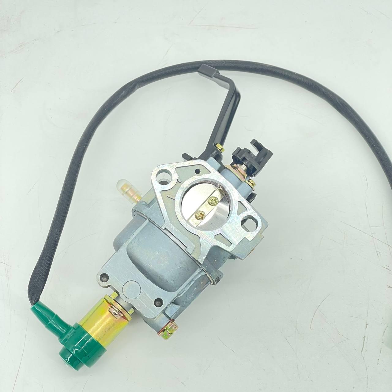 Карбіратор бензинового генератора з сумісними кріпленнями для всіх типів 5кВт, фото 1