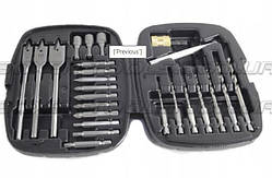 Набір біт та свердел ONEX OX-604 на 25 елементів високої якості