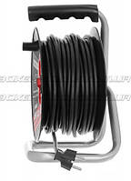 Подовжувач-котушка BOXER BX-752 50м з 4 розетками та захистом від перевантаження