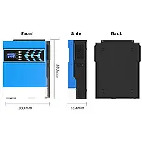 Інвертор гібридний  Anern AN-SCI02-AZURE-2400, 2,4 кВт для сонячних систем