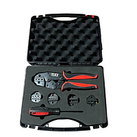 Щипці обтискні Lex LXMC4IN1 для разъемов в наборе с кейсом и матрицами