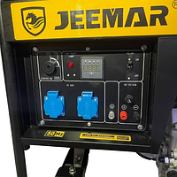 Генератор дизельний з електростартером JEEMAR 4,5/6,0кВт