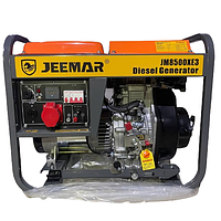 Дизельний генератор на колесах JEEMAR 6.0/7.5кВт 220/380В з електростартером