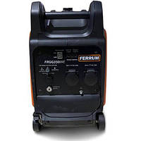 Інверторний бензиновий генератор FERRUM FRGG3500iE на потужність 3.0/3.5кВт для дому та відпочинку