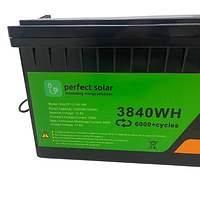 Літій-залізо-фосфатний акумулятор для ДБЖ,  Perfect Solar LiFePO4 12.8V/300AH(3840W*h)