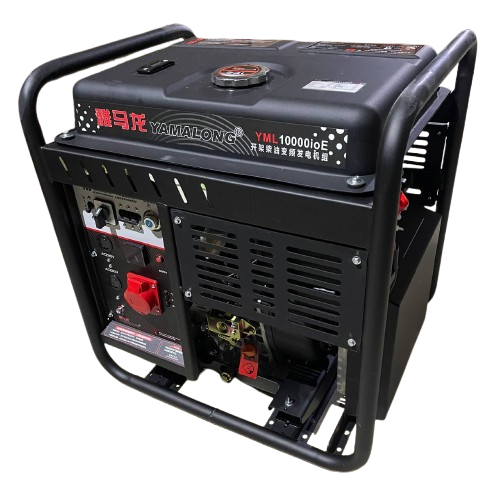 Дизельний інверторний генератор YAMALONG YML-10000ioE 8.0/8.7кВт 220/380В, фото 1