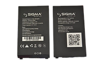 Аккумулятор (АКБ, батарея) Sigma X-treme DR68 (Li-ion 3.7V 2800mAh)