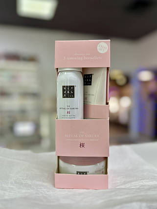 Подарунковий набір Rituals The Ritual Of Sakura Trial Set 3in1 mini, фото 1