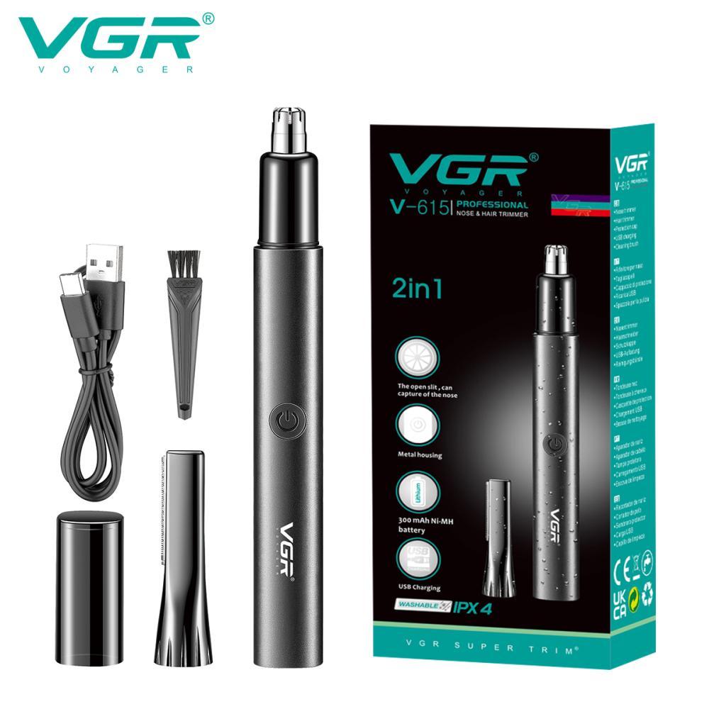 Тример для носа, вух, скронь і шиї VGR V-615 IPX4, USB