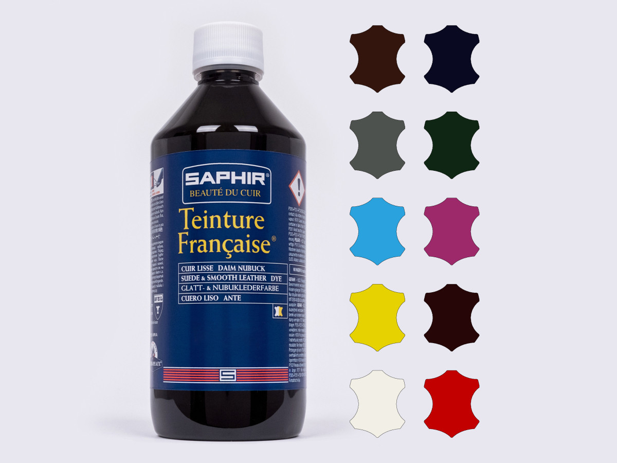 Фарба для відкритих типів шкір Saphir Teinture Francaise, 500 мл,(0814), фото 1