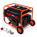 Генератор Газ/Бензиновий Kraft Dele KD165 5.0/5.5 кВт з електрозапуском, фото 9