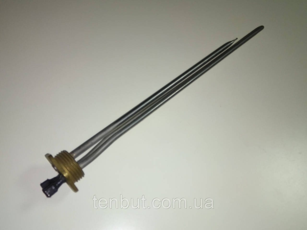 Тен в алюмінієву батарею права різь 1.0 кВт./ 1" дюйм L-390 мм. виробництво Китай KAWAI, фото 1