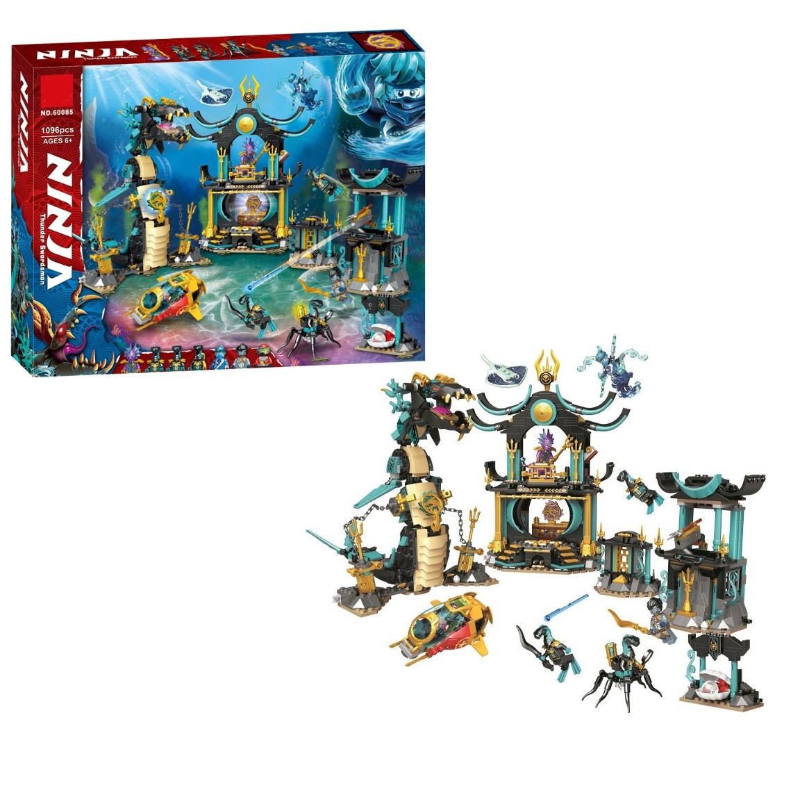 Конструктор Ninja Храм Безкрайнього моря (1096 дет.) 60085