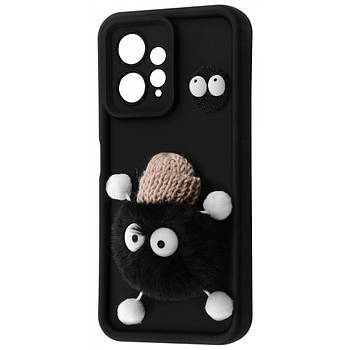 Чохол Pretty Things Case для Xiaomi Redmi Note 12 4G Black/Fluffy Black