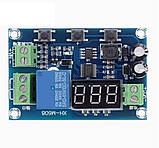 Модуль вимірювання заряду та розряду акумулятора ХН-М608 DC6V-40V, фото 3