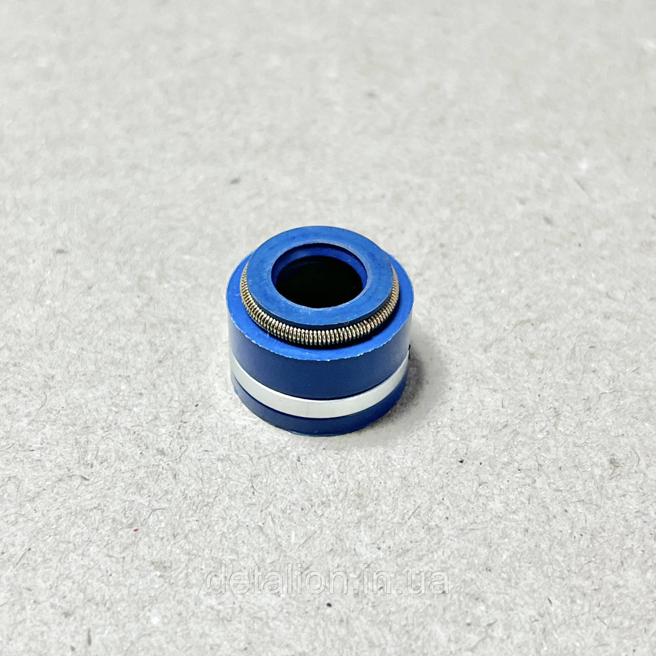Сальник клапана КАМАЗ силікон синій ПРЕМІУМ (RD.740.1007262-01) 740-1007262, фото 1