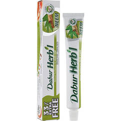 Зубна паста «Нім» Dabur Herbl Neem Natural Toothpaste