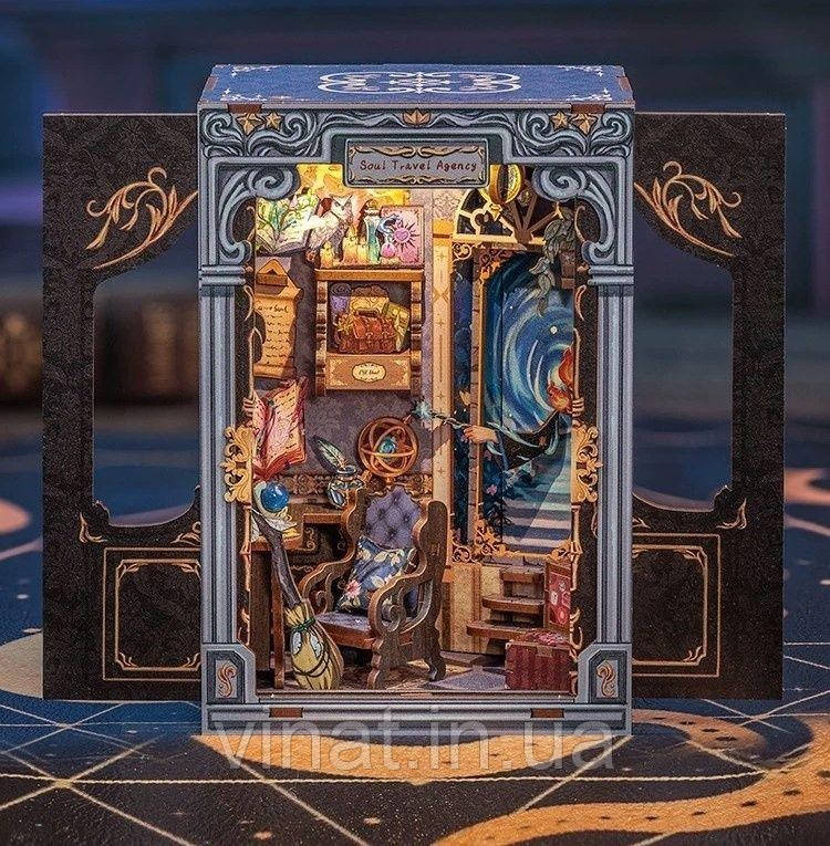 Бук Нук Туристична агенція Душа Інтер'єрний конструктор Mini Magic Shop Soul Travel Agency MF-01
