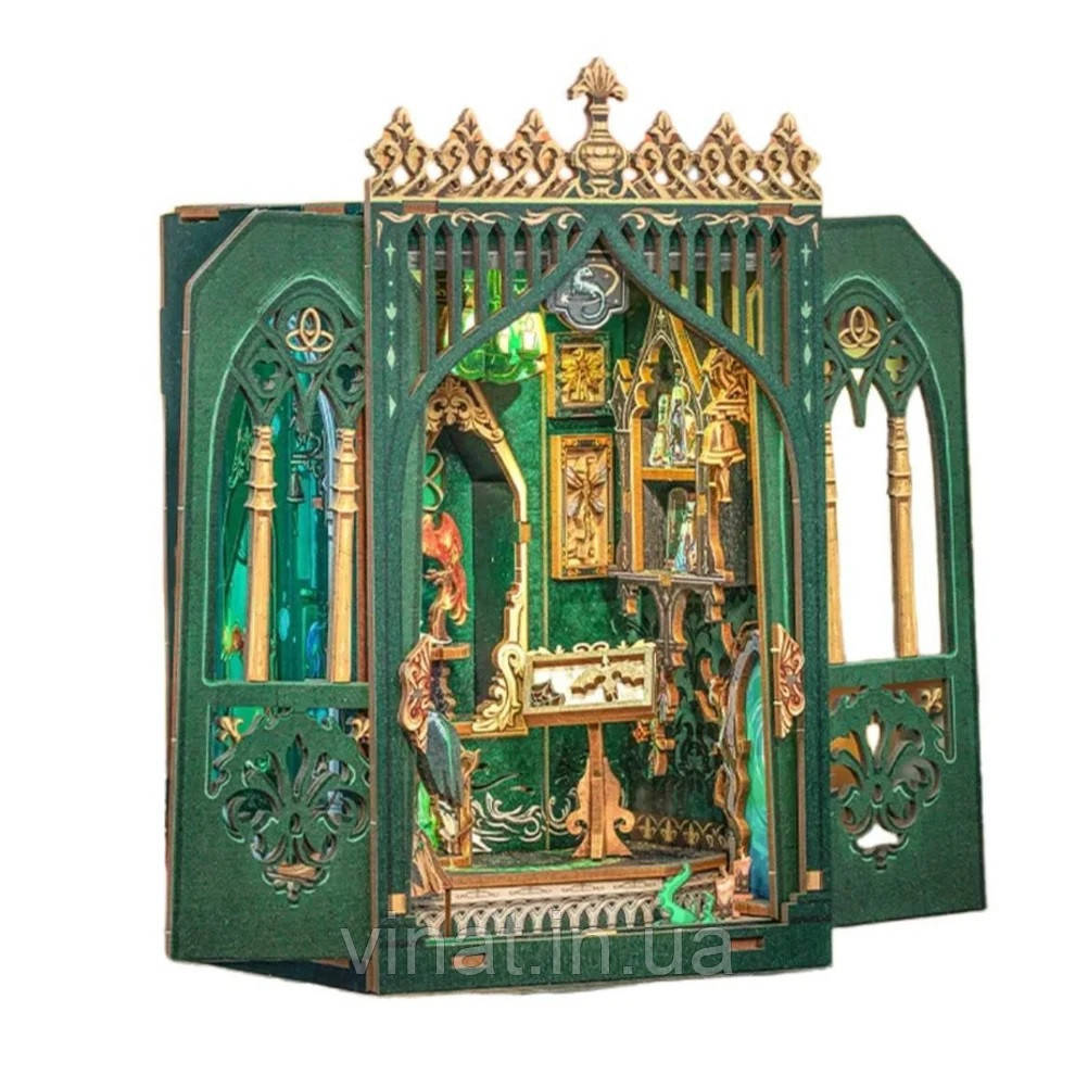 Бук Нук Гербарій Темряви Інтер'єрний конструктор Darkness Herbarium Mini Magic Shop DIY Book Nook MF-02