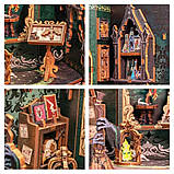 Бук Нук Гербарій Темряви Інтер'єрний конструктор Darkness Herbarium Mini Magic Shop DIY Book Nook MF-02, фото 9