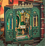 Бук Нук Гербарій Темряви Інтер'єрний конструктор Darkness Herbarium Mini Magic Shop DIY Book Nook MF-02, фото 3