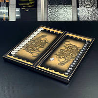 Нарди дерев'яні подарункові довгі нарди Тигр 50×23 см, фото 6