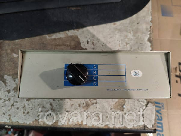 KVM переключатель S.C.E. Data Transfer Switch № 241411106