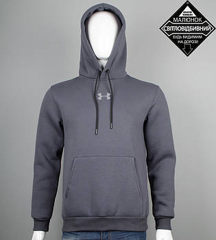 Худі тринитка Under Armour Reflective 9424к (Уп.4шт M-XXL), Графіт