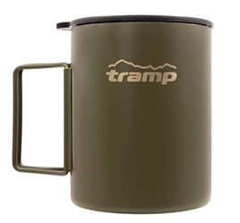 Термокружка TRAMP зі складаними ручками та поїлкою 500мл UTRC-142 olive (176926) UTRC-142-olive