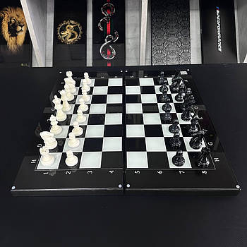 Шахи - настільна гра за вашим дизайном, 64х30см, арт 270031