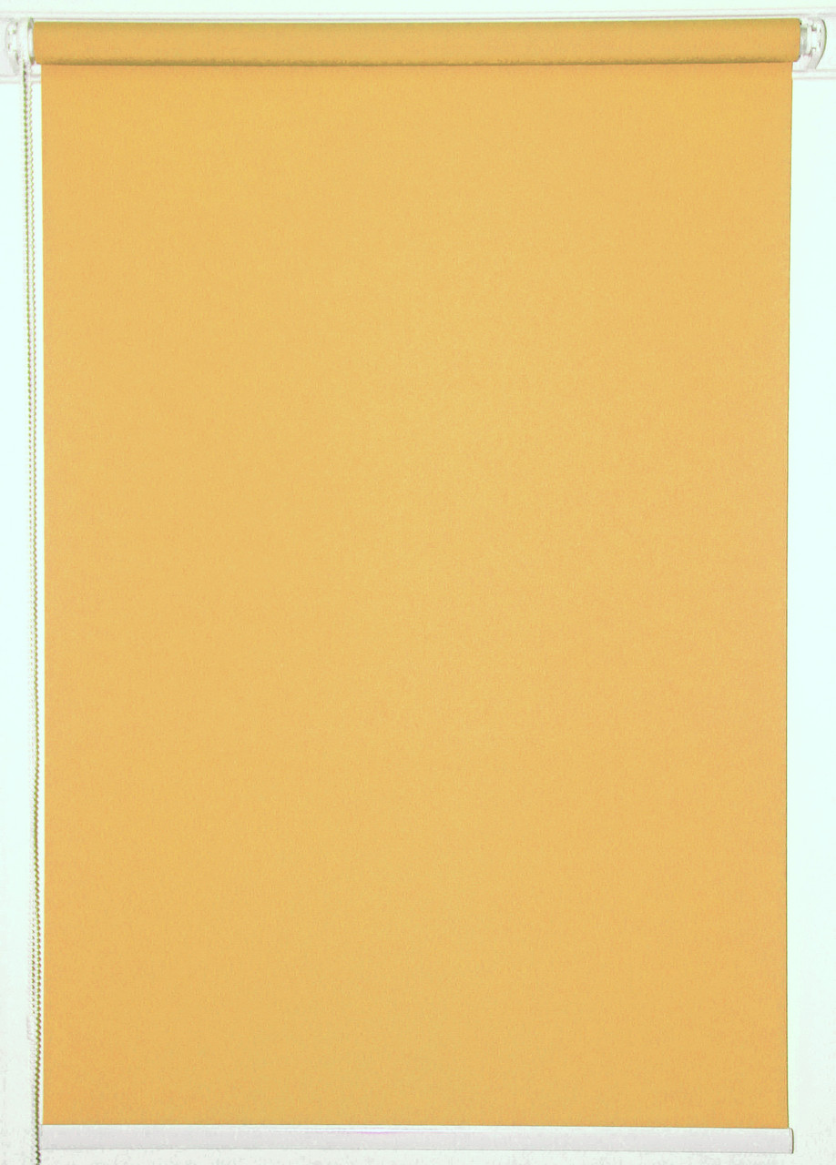 Рулонна штора А-804 Жовто-помаранчевий 825*1500